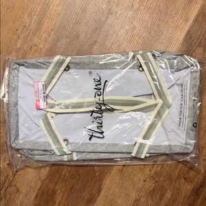 Thirty-One Gray and White Organizer